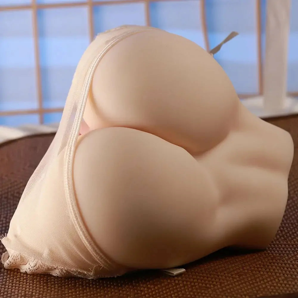 Alina Plus: Torso Erótico Mini Articulado con Estructura 3 en 1 (3,1 kg)