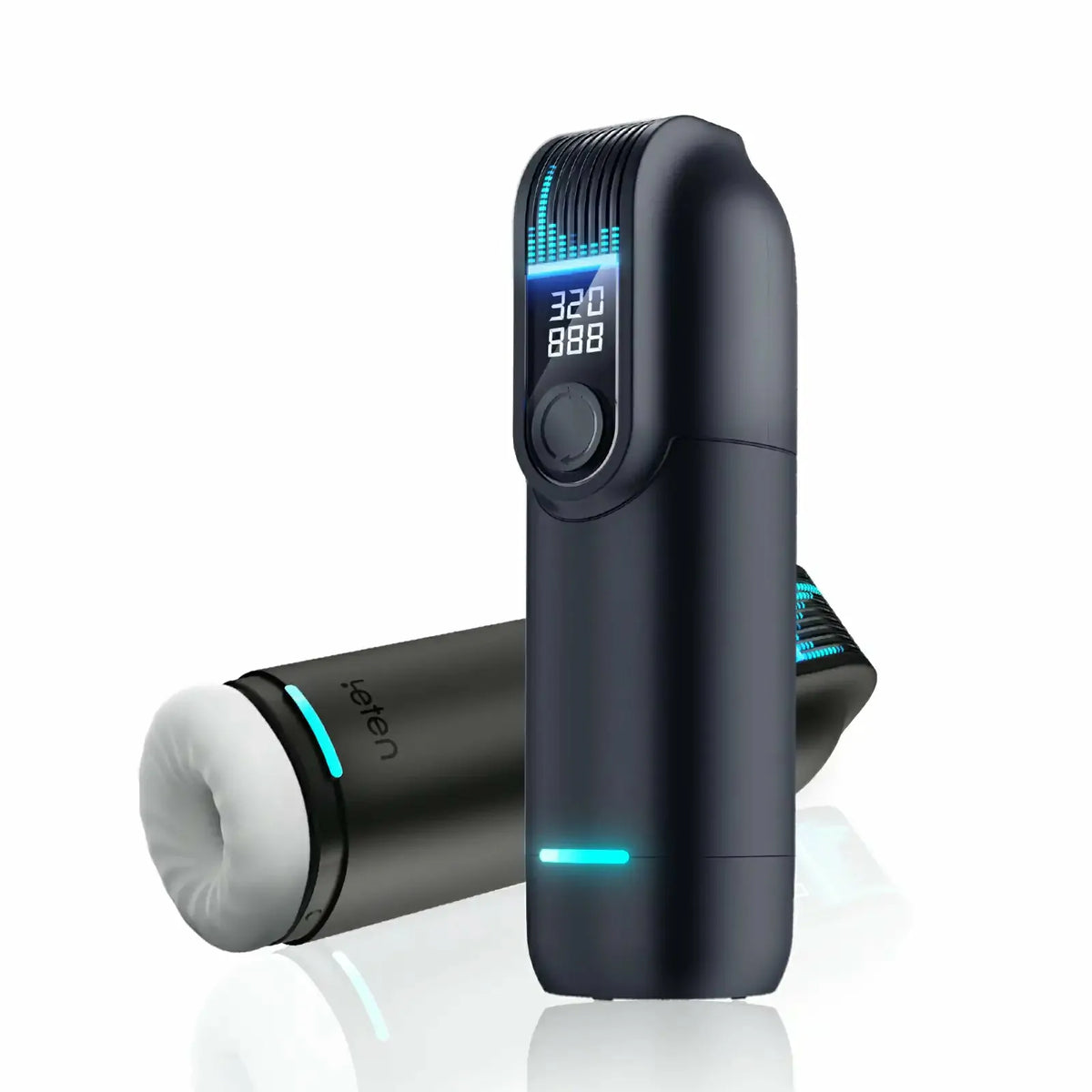 Leten Black Hole Pro: Masturbador Automático con Calefacción Doble y Monitor LED