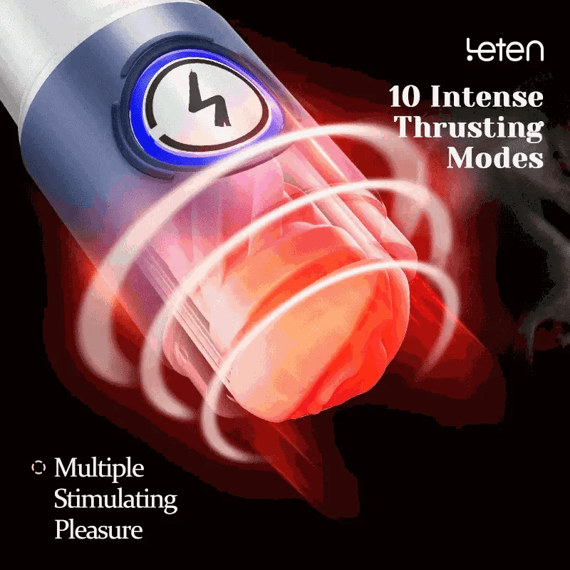 Leten ThermoPod: Masturbador Automático con Calefacción Infrarroja de 10 Zonas