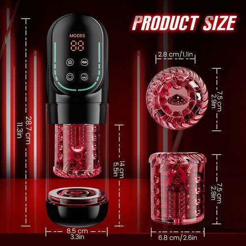 XR4 Pro: Máquina de Sexo Oral Inteligente con App y 100% Sumergible