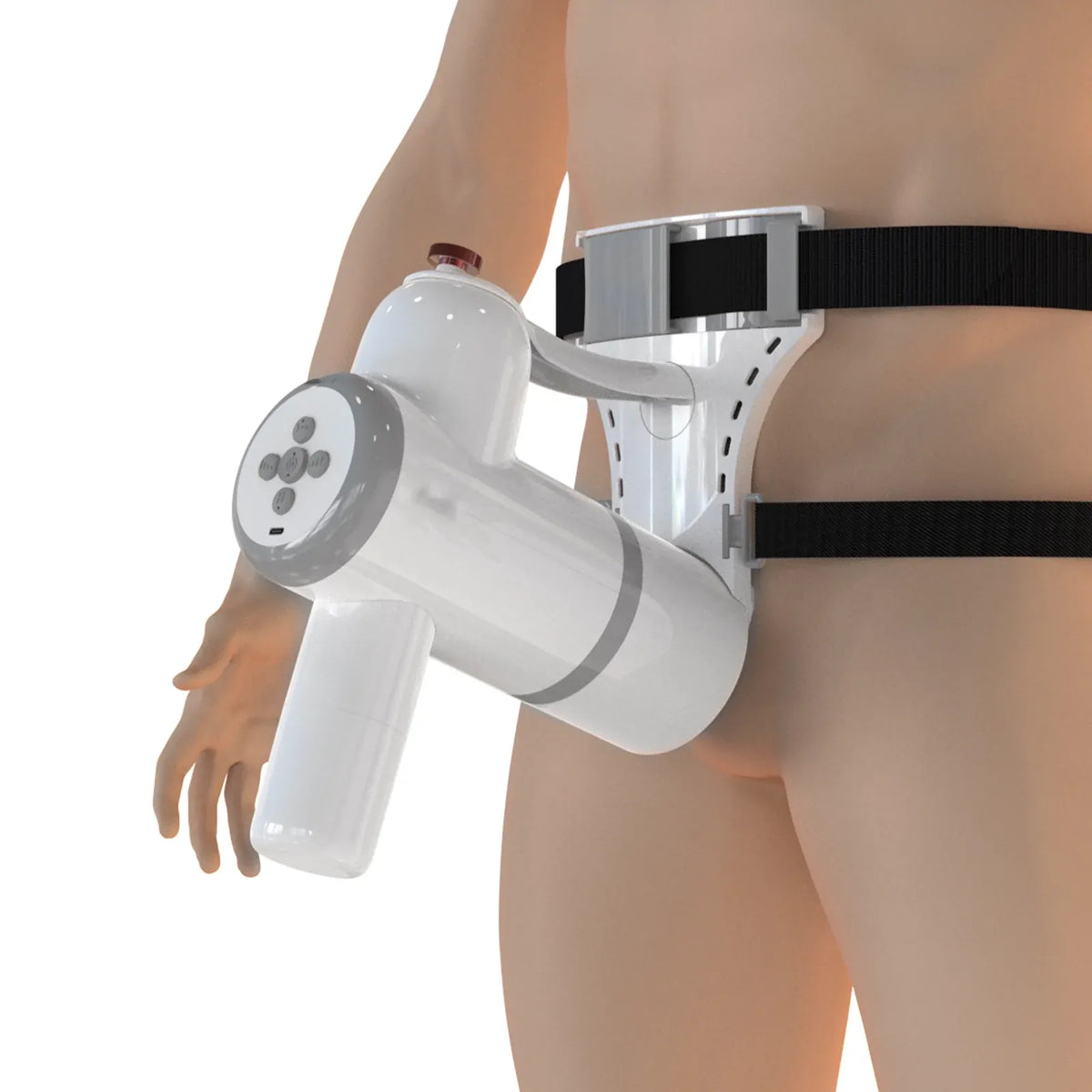 XT32: Masturbador Hands-Free con Inyección de Lubricante y Maletín con Cierre