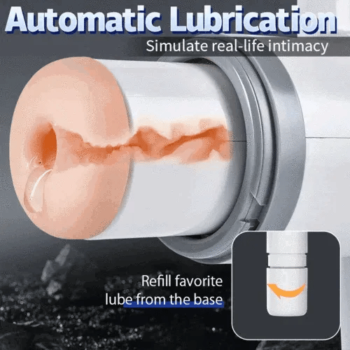 XT32: Masturbador Hands-Free con Inyección de Lubricante y Maletín con Cierre