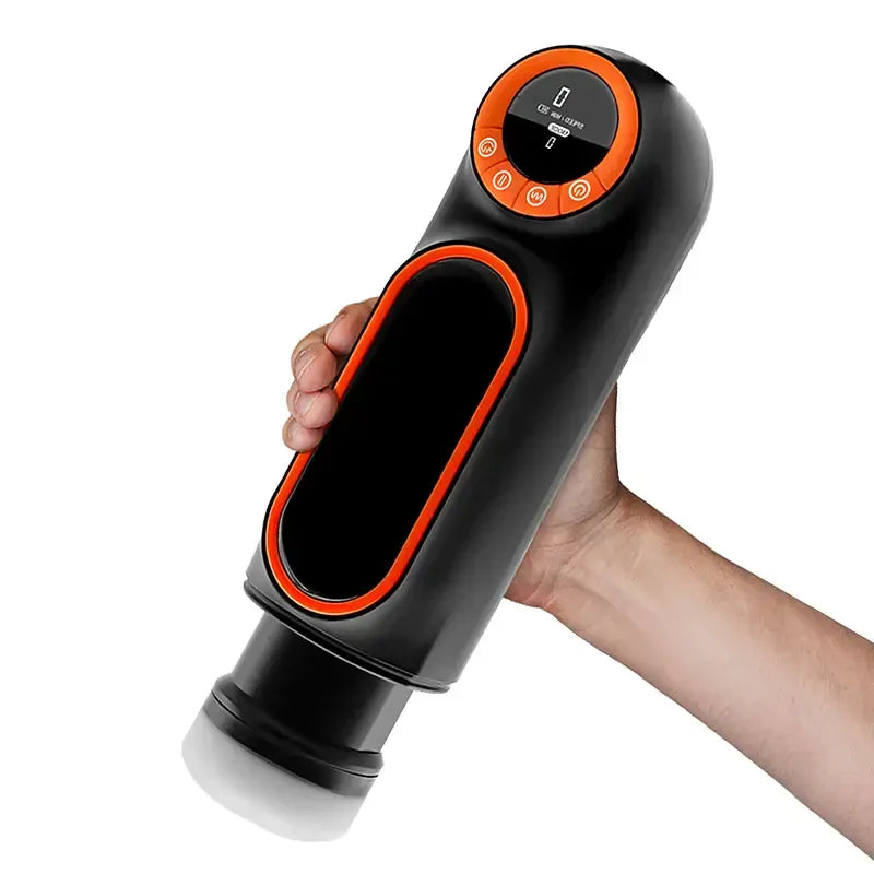 XT1: Masturbador Hands-Free con Ventosa Potente y Botón Turbo Climax