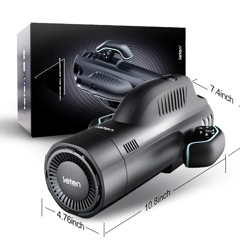 Leten Bermuda Storm: Masturbador Automático con Doble Palanca y Secado Térmico