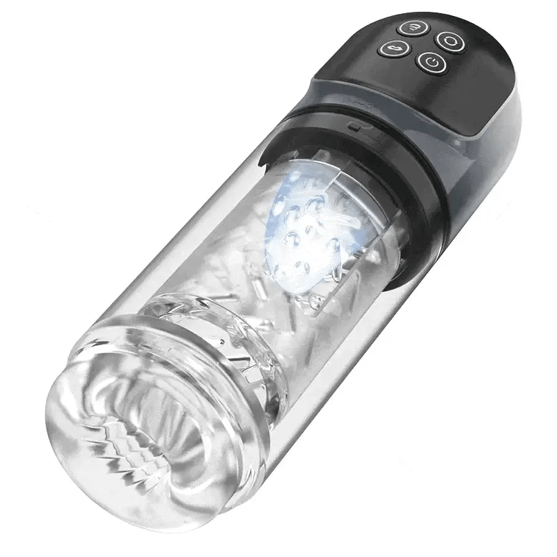 XR3 Plus: Masturbador Sumergible 2 en 1 y Bomba de Vacío con Rotación