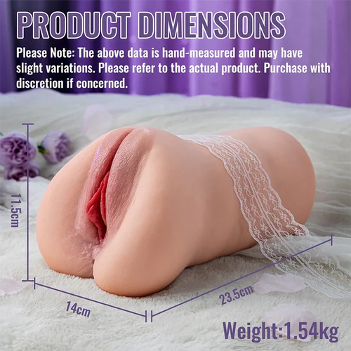 PU05: Masturbador Automático Sensación Piel Real con Vibración y Empuje (1,54 kg)