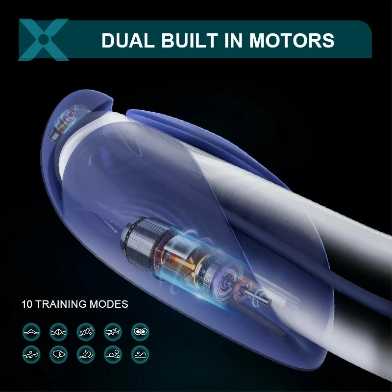 XG6: Estimulador 3-en-1 con Plug Uretral Integrado para Estimulación Interna