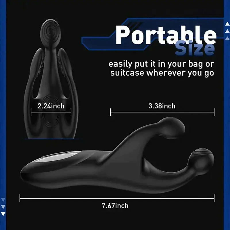 XG9: Entrenador de Glande Claw Patting con 3 Garras de Palpación y Vibración
