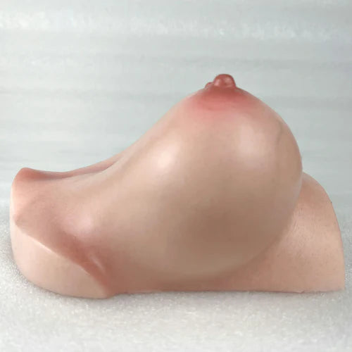 Aria: Torso Erótico Real-Skin con Pechos de Silicona Ultra Suave (1,76 kg)
