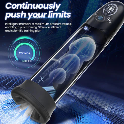 Bathfun Pro ZD-50: Bomba de Agua Inteligente con Control por IA y Pantalla Digital