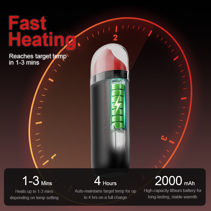 XA8: Calentador y Dispensador de Lubricante por Pulsación (36 °C / 42 °C)