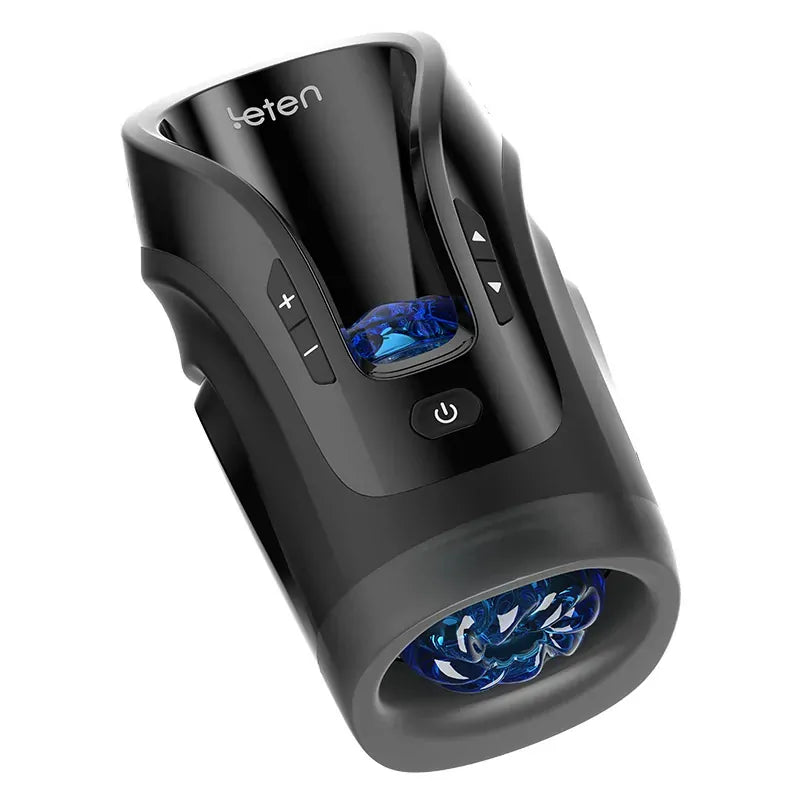 Leten Cannon King Mini: Masturbador Automático Compacto a 600 SPM con 2 Fundas