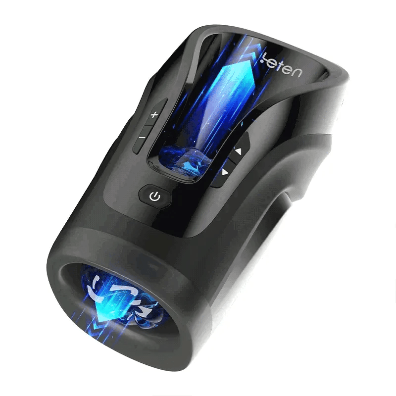 Leten Cannon King Mini: Masturbador Automático Compacto a 600 SPM con 2 Fundas