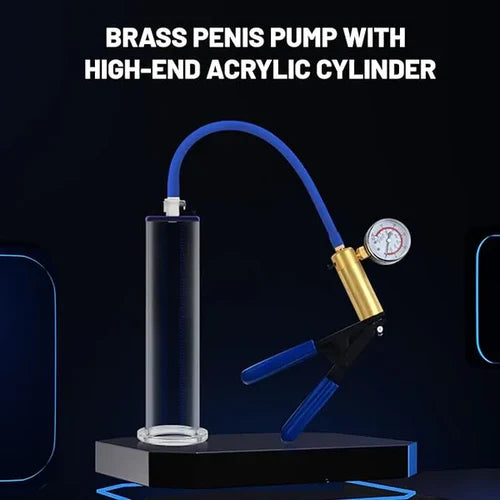 Luxamax Premium: Bomba de Vacío Heavy-Duty con Cuerpo de Latón y Empuñadura de Tijera