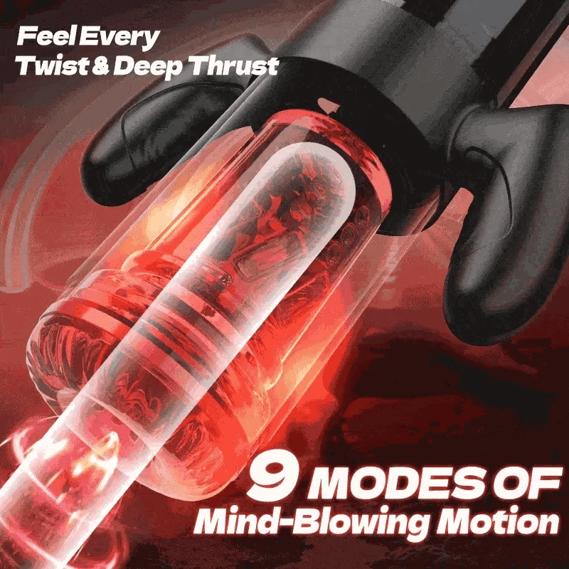 XS5: Máquina de Sexo Oral Automática 3 en 1 con Mango Removible