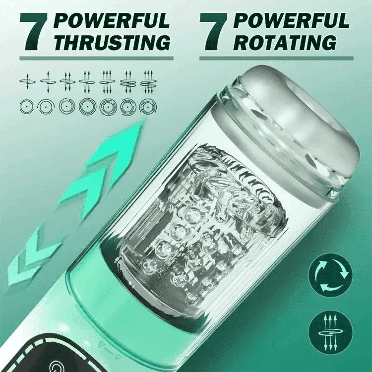 XR4: Máquina de Sexo Oral Automática 5 en 1 y 100% Sumergible