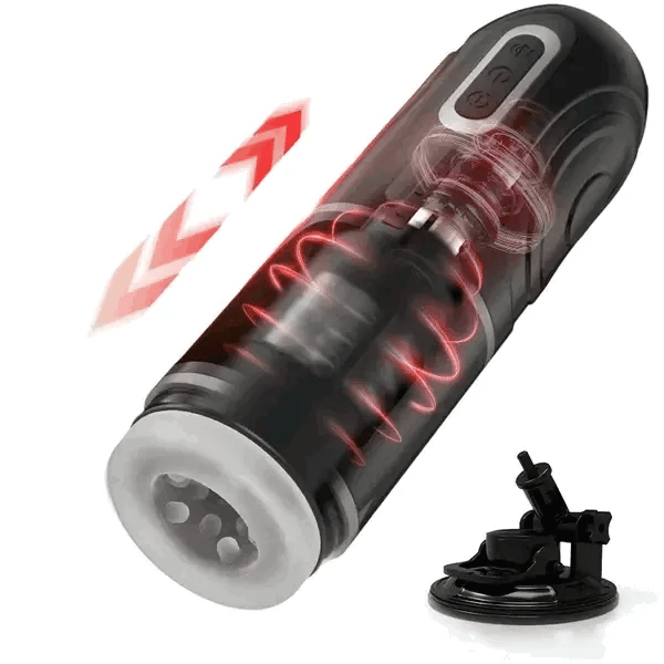 XR12: Masturbador Automático con Ventosa y Audio Interactivo - 7 Modos