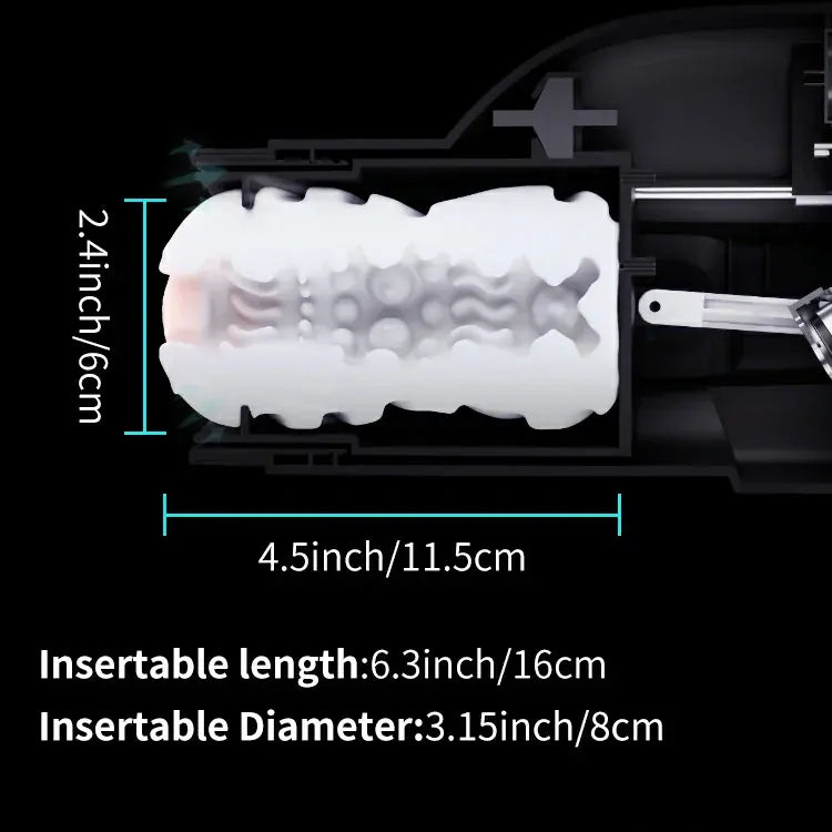 Leten Bermuda Storm: Masturbador Automático con Doble Palanca y Secado Térmico