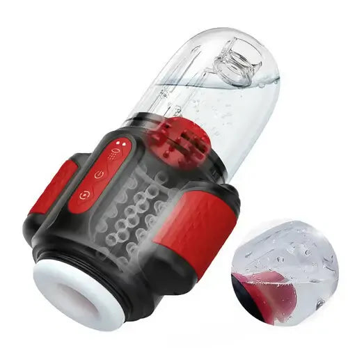 XR16: Masturbador Sumergible de Ducha con Chorro de Agua y Rotación