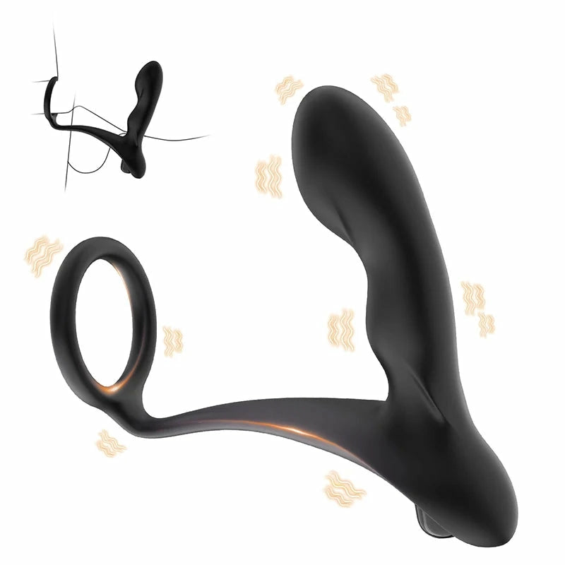 PM1: Masajeador de Próstata de Silicona Médica con Cuerpo Hollow-Body Ergonomizado y Guía Vibratoria