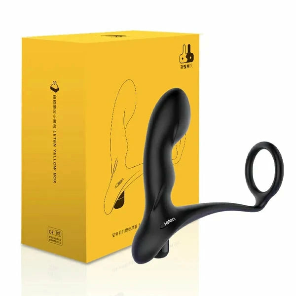 PM1: Masajeador de Próstata de Silicona Médica con Cuerpo Hollow-Body Ergonomizado y Guía Vibratoria