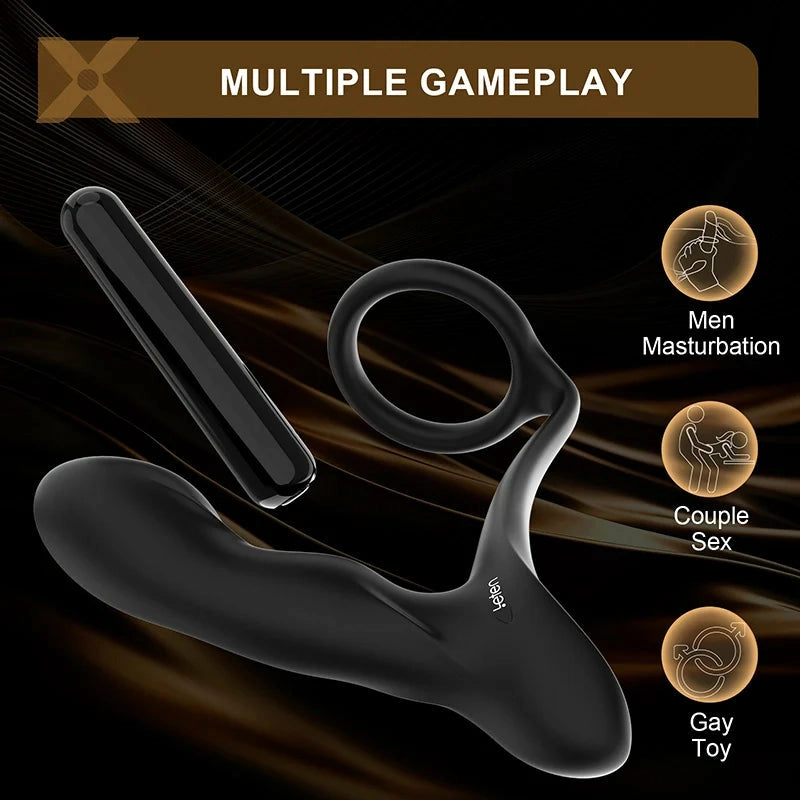 PM1: Masajeador de Próstata de Silicona Médica con Cuerpo Hollow-Body Ergonomizado y Guía Vibratoria