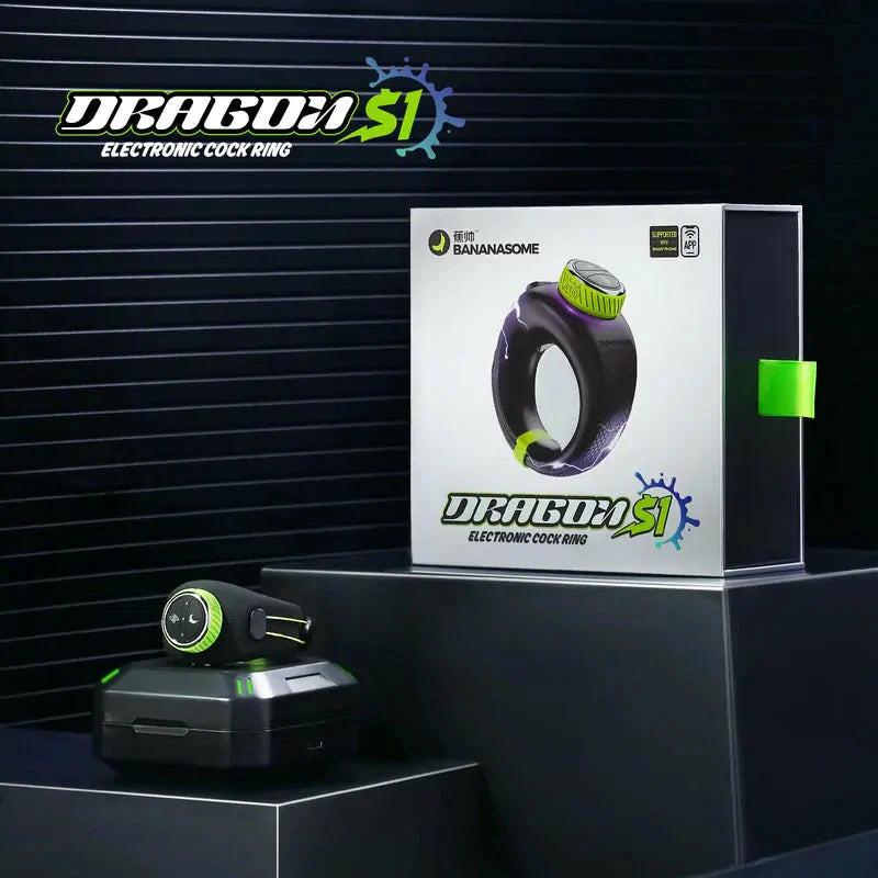 PR1: Anillo de Pene Inteligente E-Shock de Silicona con Sistema Twist-to-Tighten y Control por App