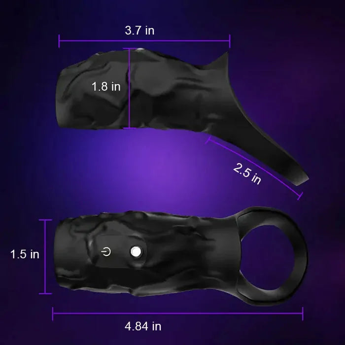 PR11: Anillo de Pene Profesional con Sistema de Bloqueo Escrotal y Soporte Longitudinal de Tronco