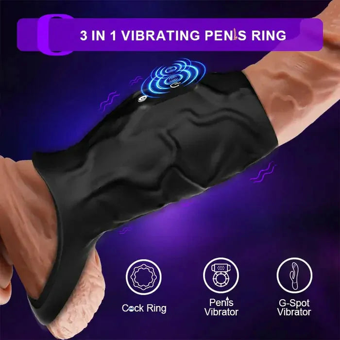 PR11: Anillo de Pene Profesional con Sistema de Bloqueo Escrotal y Soporte Longitudinal de Tronco