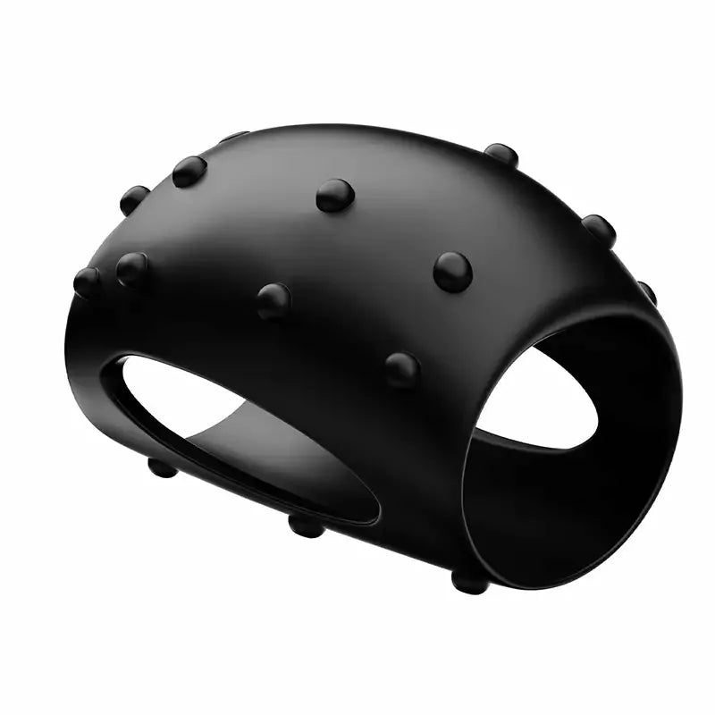 PR2: Anillo Vibrador de Pareja de Silicona Elástica con Estructura para el Clítoris (10 Modi)