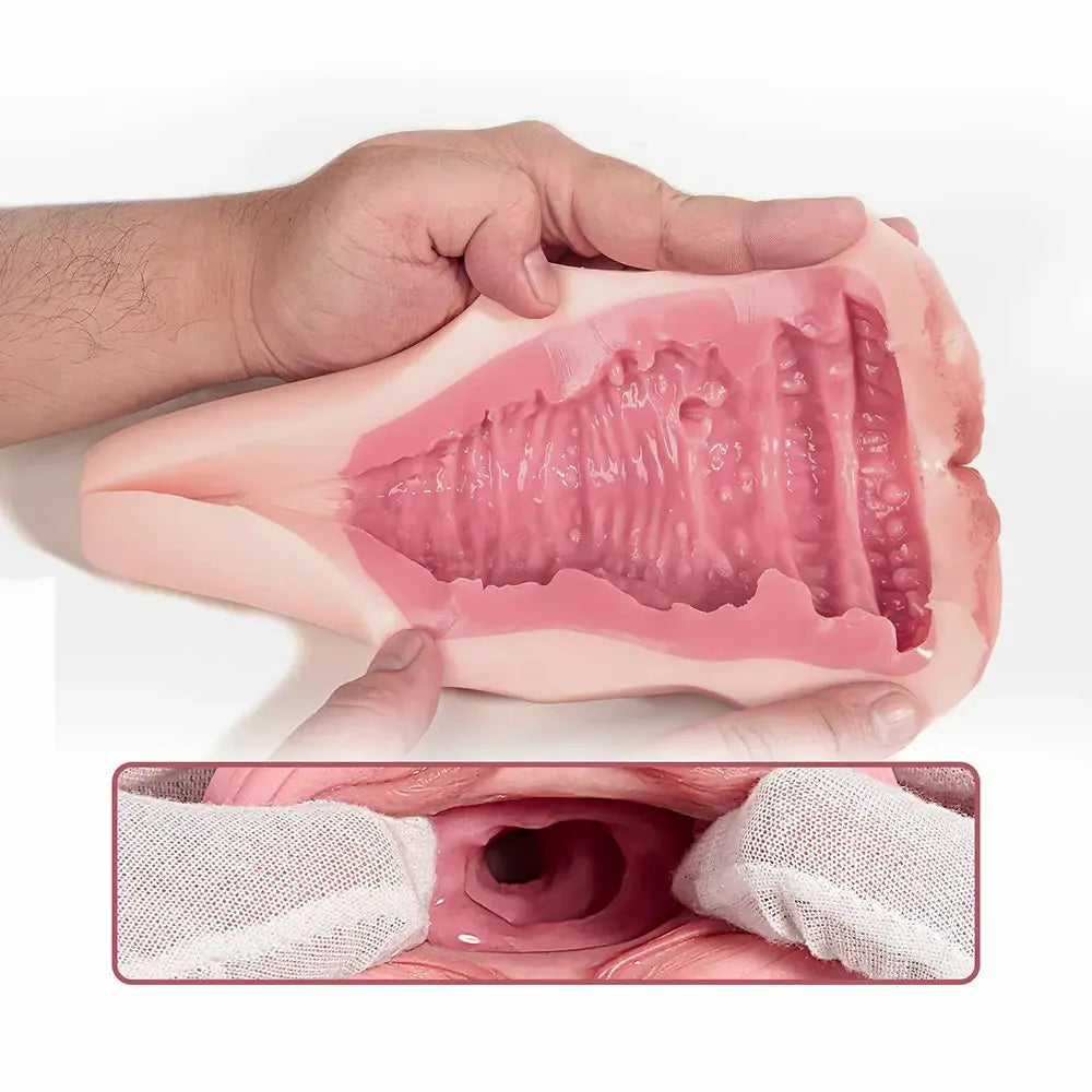 PU07: Masturbador de Silicona Tight-Fit con Anatomía Fina (24,5 cm / 9.65")