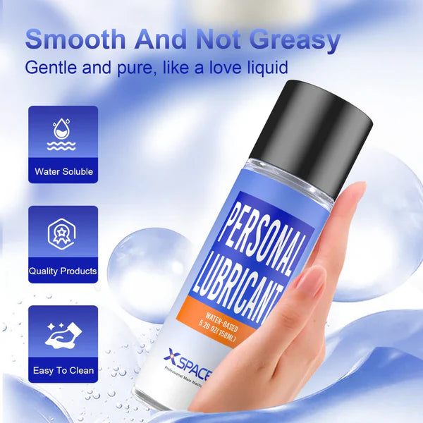 PureGlide: Lubricante Premium a Base de Agua para Masturbadores y Juguetes (150 ml)