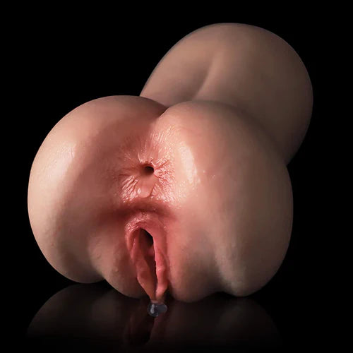 PUX07-Flesh: Réplica de Silicona de Platino con Vulva Detallada y Laberinto Interior (1,0 kg)