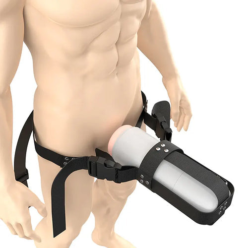 XA6: Soporte de Correa Wearable y Strap para Masturbadores Manos Libres