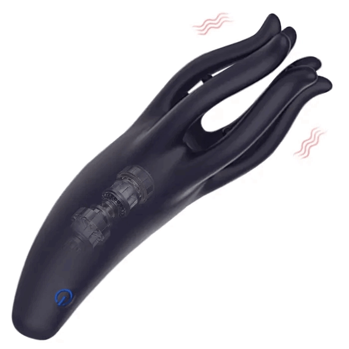 XG17: Entrenador de Glande Slim Octopus de 10 Velocidades – Compacto y Ergonómico