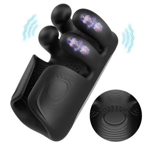 XG21: Entrenador Finger-Pinch con Aletas Flapping y 10 Modos de Vibración