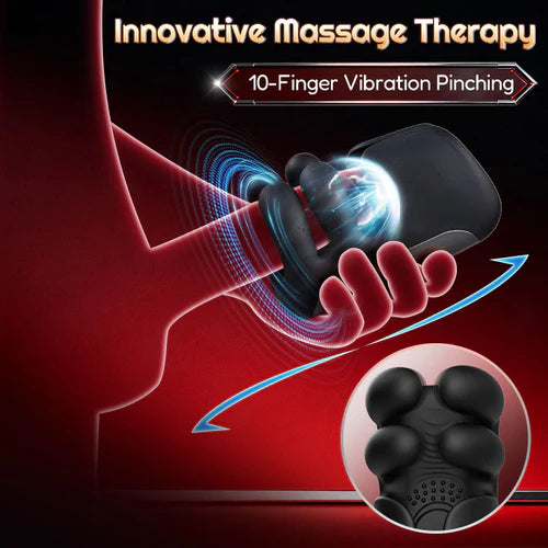XG21: Entrenador Finger-Pinch con Aletas Flapping y 10 Modos de Vibración