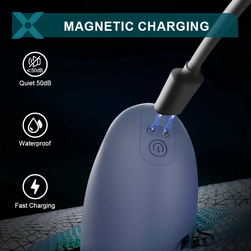 XG6: Estimulador 3-en-1 con Plug Uretral Integrado para Estimulación Interna