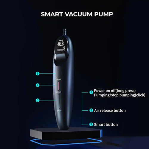 XP5 Smart-Control: Bomba de Vacío Híbrida Eléctrica con Palanca Ajustable Manual
