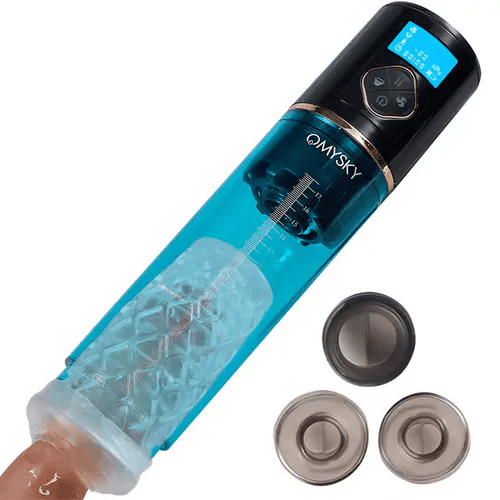 XP6: Bomba de Agua 2 en 1 de Silicona con 6 Niveles de Vacío y Masaje de Hidroterapia