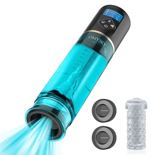 XP6: Bomba de Agua 2 en 1 de Silicona con 6 Niveles de Vacío y Masaje de Hidroterapia