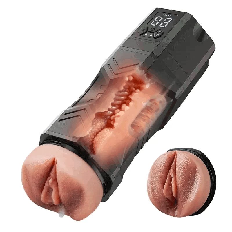 XV10: Masturbador Vibrador con Succión Eléctrica de Vacío y Protección IPX7